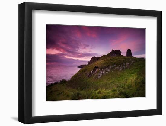 Duntulm Castle-Philippe Sainte-Laudy-Framed Photographic Print