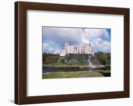 Dunvegan Castle from the Seaward side, Isle of Skye, Scotland, 20th century-CM Dixon-Framed Photographic Print