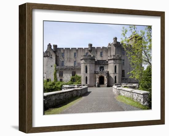 Dunvegan Castle, Isle of Skye, Scotland, United Kingdom, Europe-Nick Servian-Framed Photographic Print