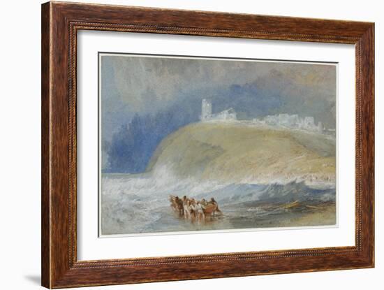 Dunwich, Suffolk, C.1827 (W/C on Paper)-Joseph Mallord William Turner-Framed Giclee Print