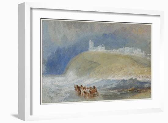 Dunwich, Suffolk, C.1827 (W/C on Paper)-Joseph Mallord William Turner-Framed Giclee Print