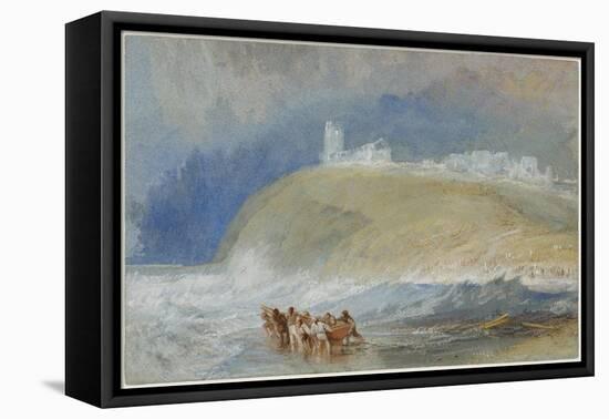Dunwich, Suffolk, C.1827 (W/C on Paper)-Joseph Mallord William Turner-Framed Premier Image Canvas