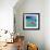 Duo Flamingos-Anne Ormsby-Framed Art Print displayed on a wall