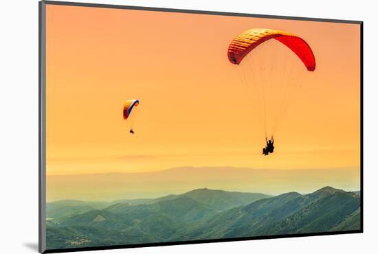 Duo Paragliding Flight-Aurelien Laforet-Mounted Photographic Print