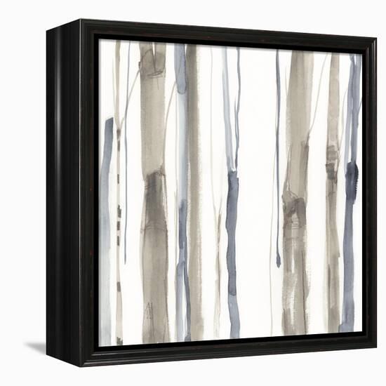 Duo Tone Trees I-null-Framed Stretched Canvas