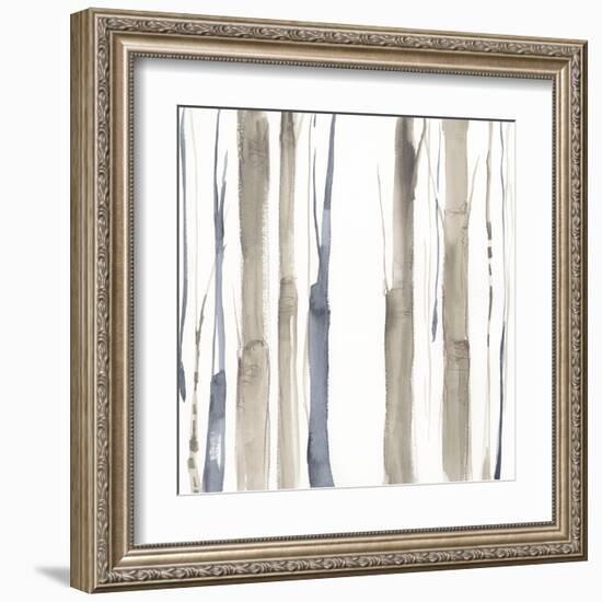 Duo Tone Trees II-null-Framed Art Print