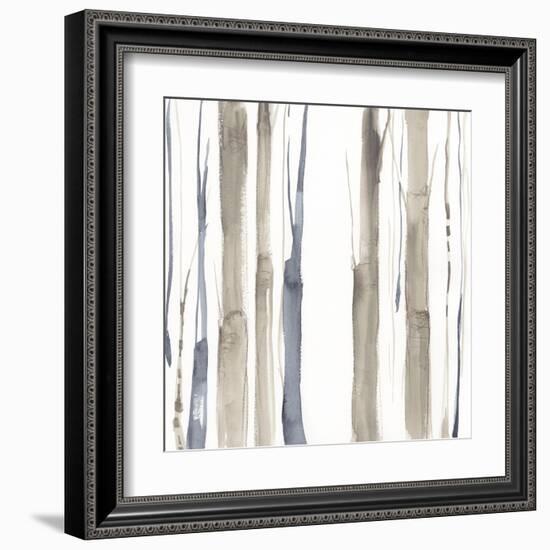 Duo Tone Trees II-null-Framed Art Print