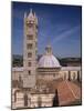 Duomo and 14th Century Campanile, Siena, Tuscany, Italy-Patrick Dieudonne-Mounted Photographic Print