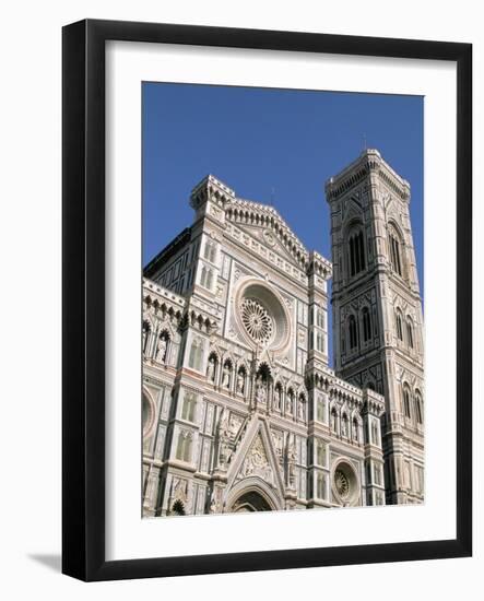 Duomo and Campanile (Cathedral and Bell Tower), Florence, UNESCO World Heritage Site, Italy-Sergio Pitamitz-Framed Photographic Print