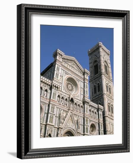 Duomo and Campanile (Cathedral and Bell Tower), Florence, UNESCO World Heritage Site, Italy-Sergio Pitamitz-Framed Photographic Print