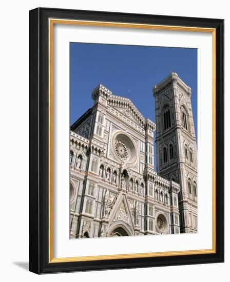 Duomo and Campanile (Cathedral and Bell Tower), Florence, UNESCO World Heritage Site, Italy-Sergio Pitamitz-Framed Photographic Print