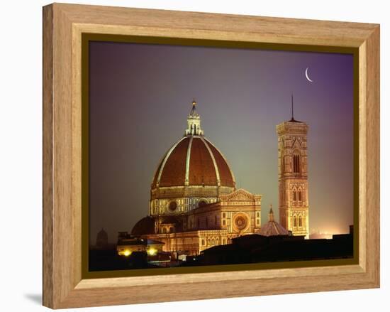 Duomo and Campanile of Santa Maria del Fiore Seen from the West-Jim Zuckerman-Framed Premier Image Canvas