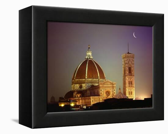 Duomo and Campanile of Santa Maria del Fiore Seen from the West-Jim Zuckerman-Framed Premier Image Canvas