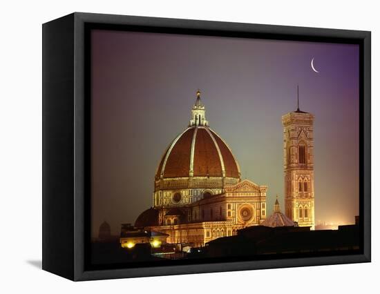 Duomo and Campanile of Santa Maria del Fiore Seen from the West-Jim Zuckerman-Framed Premier Image Canvas