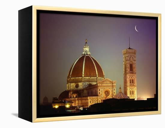 Duomo and Campanile of Santa Maria del Fiore Seen from the West-Jim Zuckerman-Framed Premier Image Canvas