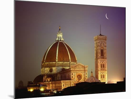Duomo and Campanile of Santa Maria del Fiore Seen from the West-Jim Zuckerman-Mounted Premium Photographic Print