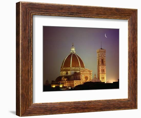 Duomo and Campanile of Santa Maria del Fiore Seen from the West-Jim Zuckerman-Framed Photographic Print