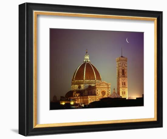 Duomo and Campanile of Santa Maria del Fiore Seen from the West-Jim Zuckerman-Framed Photographic Print