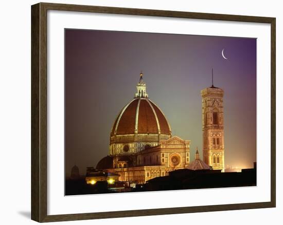 Duomo and Campanile of Santa Maria del Fiore Seen from the West-Jim Zuckerman-Framed Photographic Print