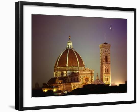 Duomo and Campanile of Santa Maria del Fiore Seen from the West-Jim Zuckerman-Framed Photographic Print