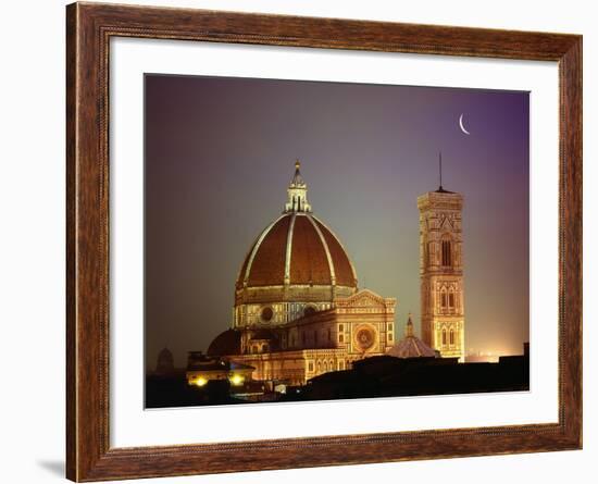 Duomo and Campanile of Santa Maria del Fiore Seen from the West-Jim Zuckerman-Framed Photographic Print