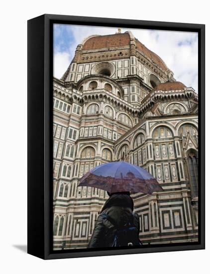 Duomo (Cathedral), Florence (Firenze), UNESCO World Heritage Site, Tuscany, Italy, Europe-Nico Tondini-Framed Premier Image Canvas