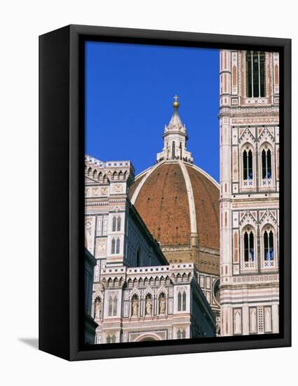 Duomo (Cathedral), Florence, Unesco World Heritage Site, Tuscany, Italy, Europe-Hans Peter Merten-Framed Premier Image Canvas