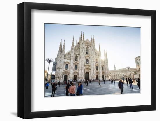 Duomo (Cathedral), Milan, Lombardy, Italy, Europe-Yadid Levy-Framed Photographic Print