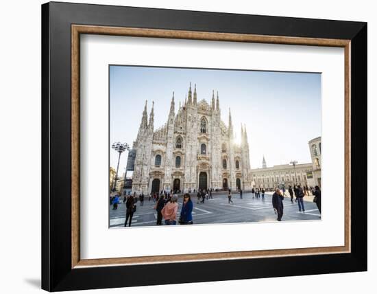 Duomo (Cathedral), Milan, Lombardy, Italy, Europe-Yadid Levy-Framed Photographic Print