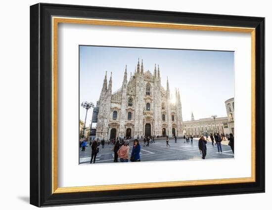 Duomo (Cathedral), Milan, Lombardy, Italy, Europe-Yadid Levy-Framed Photographic Print