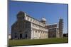 Duomo (Cathedral) with Leaning Tower Behind, Pisa, Tuscany, Italy, Europe-Simon Montgomery-Mounted Photographic Print
