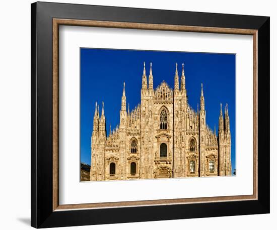 Duomo di Milano (Milan Cathedral), Milan, Lombardy, Italy-Simon Montgomery-Framed Photographic Print