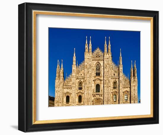 Duomo di Milano (Milan Cathedral), Milan, Lombardy, Italy-Simon Montgomery-Framed Photographic Print