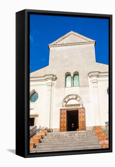 Duomo di Ravello, Ravello, Costiera Amalfitana, UNESCO World Heritage Site, Campania, Italy, Europe-Neil Farrin-Framed Premier Image Canvas