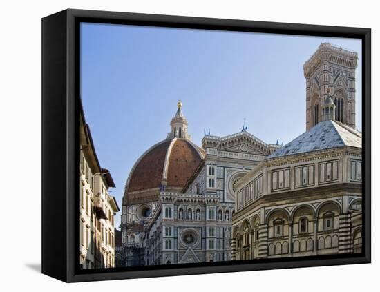 Duomo , Florence, UNESCO World Heritage Site, Tuscany, Italy, Europe-Tondini Nico-Framed Premier Image Canvas