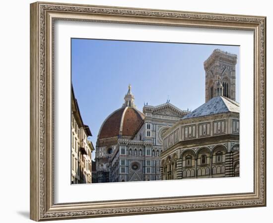 Duomo , Florence, UNESCO World Heritage Site, Tuscany, Italy, Europe-Tondini Nico-Framed Photographic Print