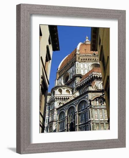 Duomo, Florence, UNESCO World Heritage Site, Tuscany, Italy, Europe-Tondini Nico-Framed Photographic Print