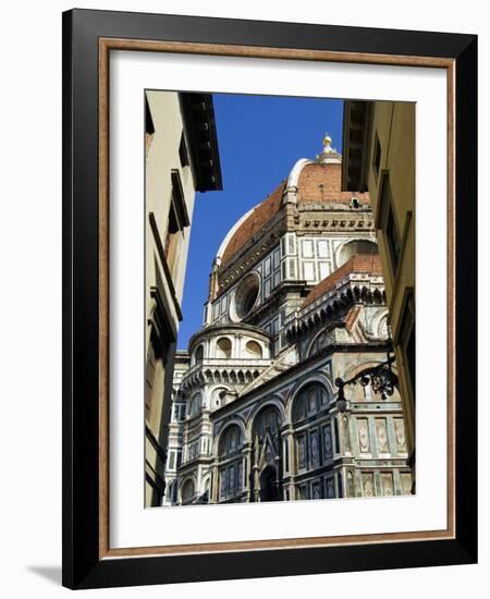 Duomo, Florence, UNESCO World Heritage Site, Tuscany, Italy, Europe-Tondini Nico-Framed Photographic Print
