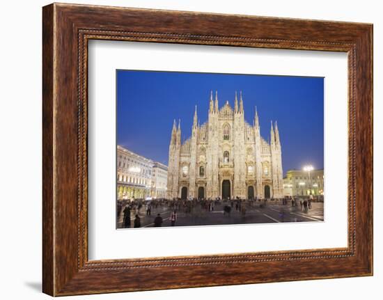 Duomo (Milan Cathedral), Milan, Lombardy, Italy, Europe-Christian Kober-Framed Photographic Print