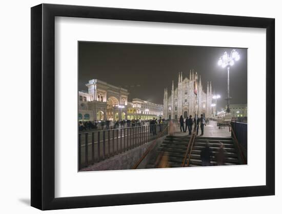 Duomo (Milan Cathedral), Milan, Lombardy, Italy, Europe-Christian Kober-Framed Photographic Print