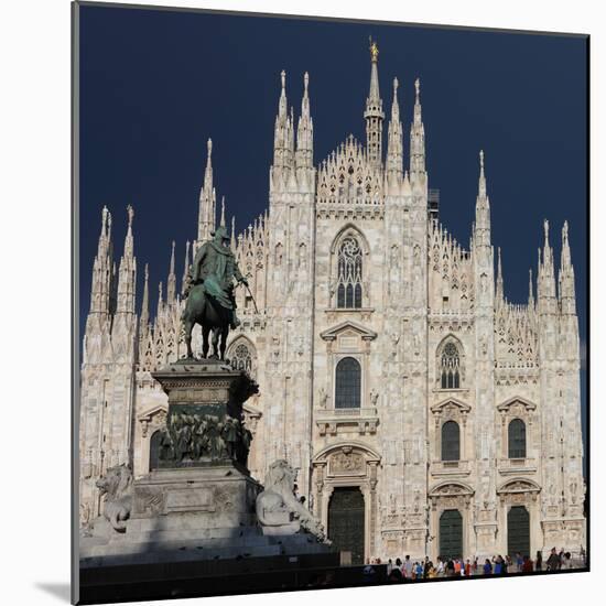 Duomo, Milan, Lombardy, Italy, Europe-Vincenzo Lombardo-Mounted Photographic Print