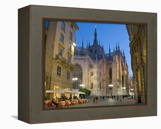 Duomo, Milan, Lombardy, Italy-Demetrio Carrasco-Framed Premier Image Canvas