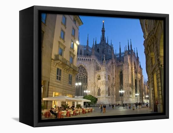 Duomo, Milan, Lombardy, Italy-Demetrio Carrasco-Framed Premier Image Canvas