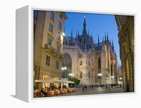 Duomo, Milan, Lombardy, Italy-Demetrio Carrasco-Framed Premier Image Canvas
