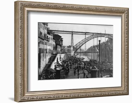 Duoro River Waterfront-null-Framed Photographic Print