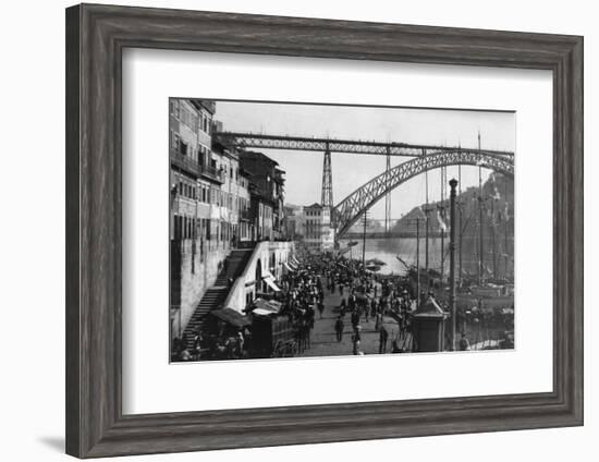 Duoro River Waterfront-null-Framed Photographic Print