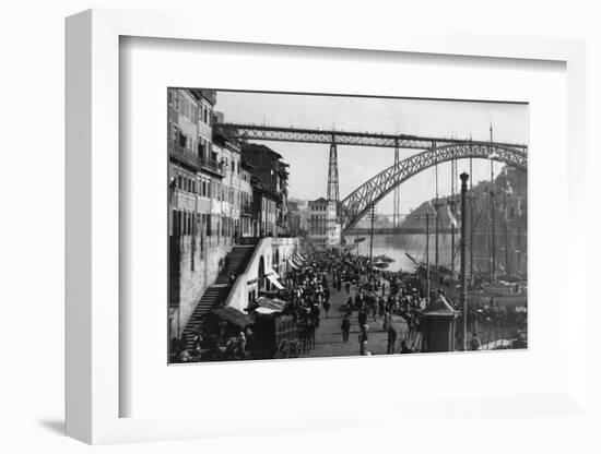 Duoro River Waterfront--Framed Photographic Print