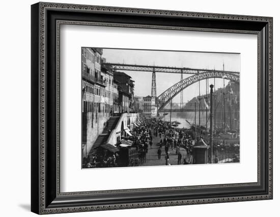 Duoro River Waterfront-null-Framed Photographic Print