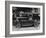 Dupont Automobile on Front of House, C.1919-30 (B/W Photo)-American Photographer-Framed Giclee Print