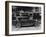 Dupont Automobile on Front of House, C.1919-30 (B/W Photo)-American Photographer-Framed Giclee Print